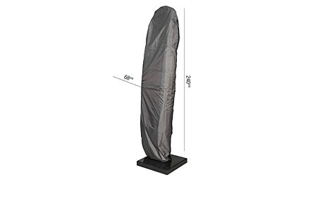 AeroCover Free Arm Parasol Cover H240 x D68cm-18-C-7971 1