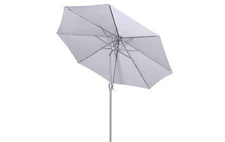 Maze 2.7m Round Parasol - Grey-QD101-2.7M/GREY 1