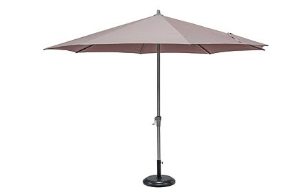 Platinum Riva 3.5m Round Parasol - Taupe-18-120-TA 1