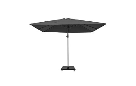 Platinum Voyager T2 2.7mt Square Anthracite Free Arm Parasol & 90kg Wheeled Granite Base-18-301-GY-18-125 1