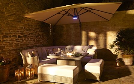 Shown with optional extra speaker light 1