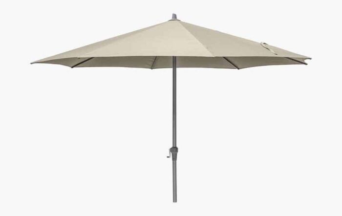 Platinum Riva 3.5m Round Champagne Parasol-18-120-CH