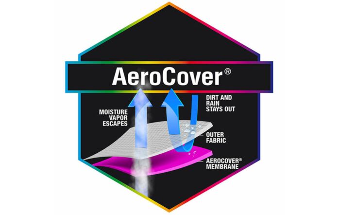 AeroCover Free Arm Parasol Cover H240 x D68cm-18-C-7971 1