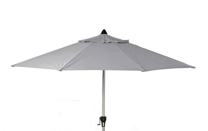Maze 2.7m Round Parasol - Grey-QD101-2.7M/GREY 1