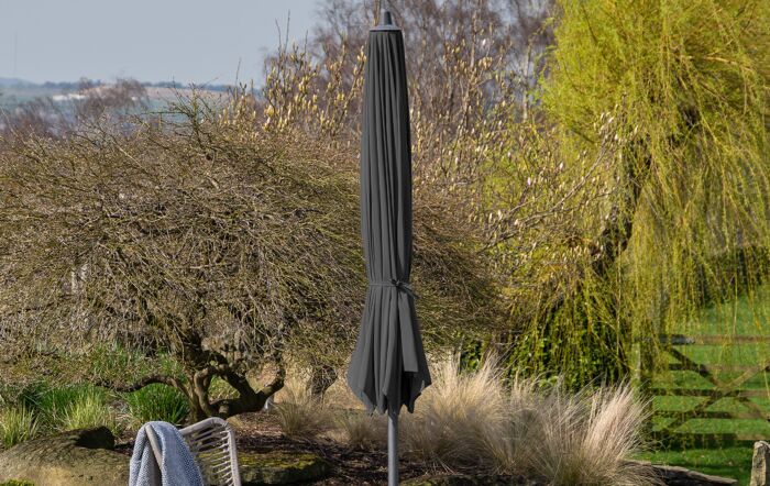 Platinum Riva 3.5m Parasol - Anthracite-18-120-GY