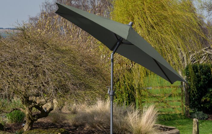 Platinum 2.5m Round Parasol - Olive-18-118-OL