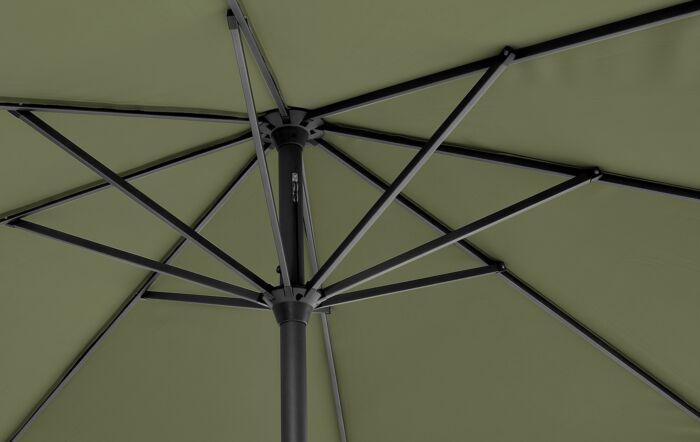 Platinum Riva 3.5m Round Parasol - Olive-18-120-OL 1