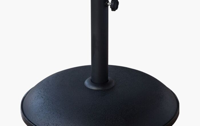 Platinum Riva 2.5 Round Luna Grey Parasol with 25kg Base-18-118-LG & 18-205-25