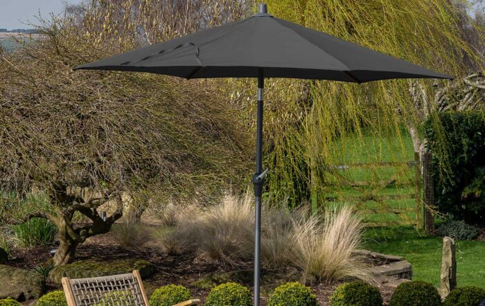 Platinum Riva Platinum Table Parasol - Grey 3 Metre -18-119-GY 1