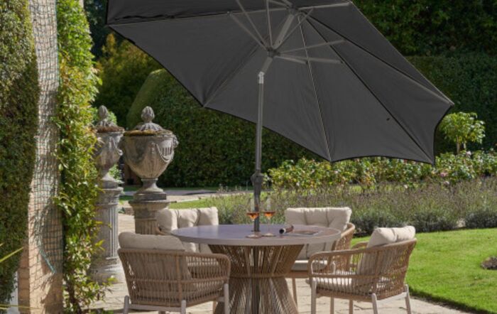 Platinum Riva Platinum Table Parasol - Grey 3 Metre -18-119-GY
