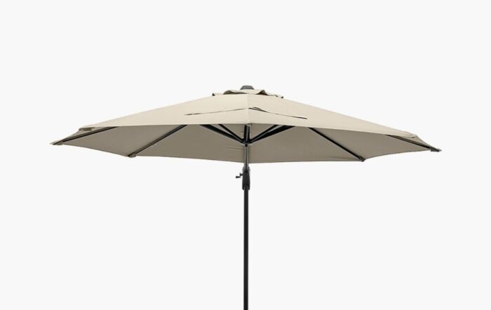 Platinum Voyager T1 Round 3mt Champagne Free Arm Parasol-18-303-CH & 18-125