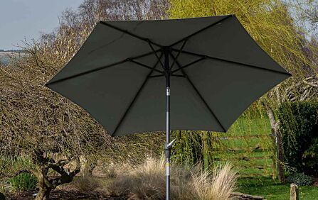 Platinum Riva Table Parasol - Olive Green 3 Metre