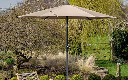 Platinum Riva 2.5M Table Parasol - Taupe