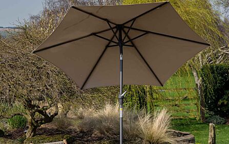 Platinum Riva Platinum Table Parasol - Taupe 3 Metre