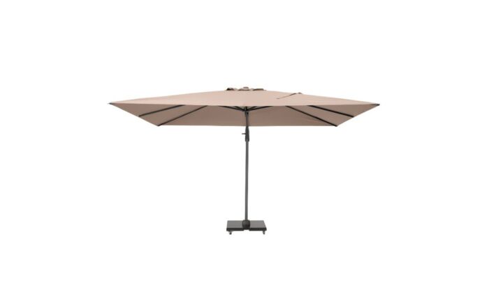 Platinum Challenger T2 3.5 x 2.6m Rectangular Free Arm Parasol With 90kg Wheeled Base
