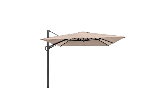 Platinum Challenger T2 3.5 x 2.6m Rectangular Free Arm Parasol With 90kg Wheeled Base