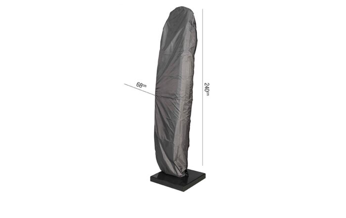 AeroCover Free Arm Parasol Cover H240 x D68cm