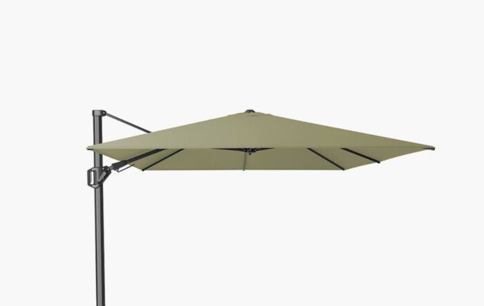 Platinum Challenger T2 3.5 X 2.6 Rectangular Lush Green Premium Free Arm Parasol