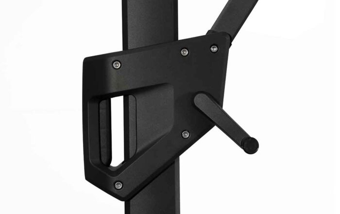 Cane-Line Hyde Luxe Hanging Parasol 3m x 4m - Dusty White