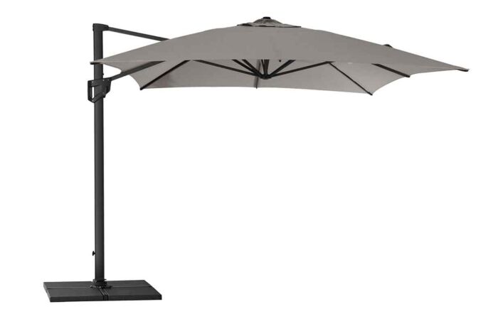 Cane-Line Hyde Luxe Hanging Parasol 3m x 4m - Taupe