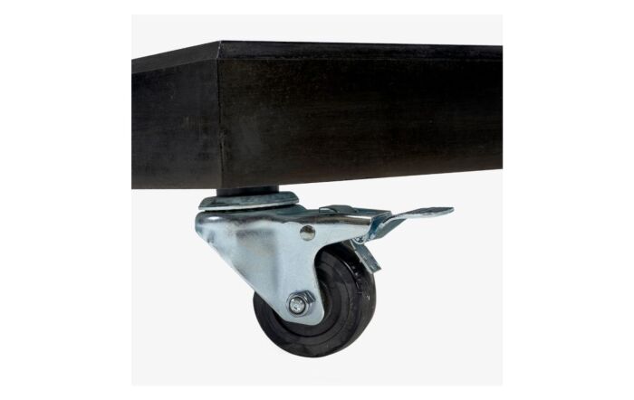 Platinum Challenger T2 3.5 x 2.6 mt Rectangular Champagne Free Arm Parasol With 90kg Wheeled Base