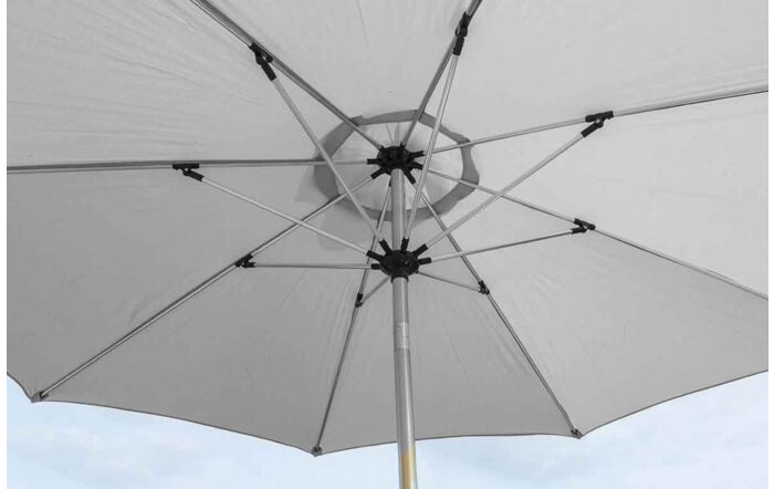 Maze 3m Round Parasol - Grey
