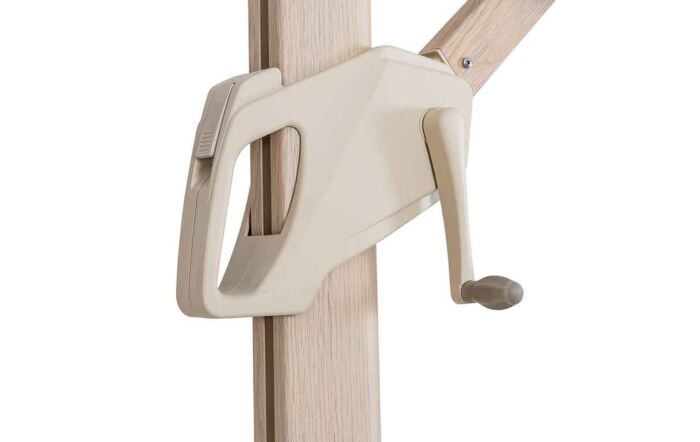 Maze Zeus 3.5m Round Cantilever Parasol with LED lights