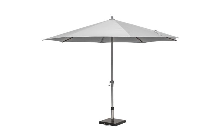 Platinum Riva 3.5m Round Parasol - Luna Grey