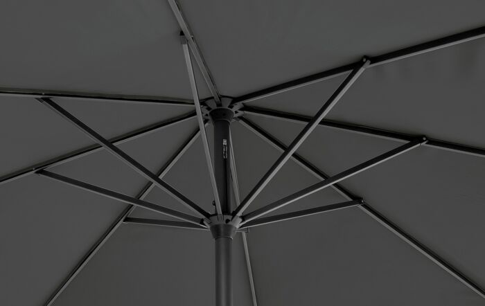 Platinum Riva 3.5m Parasol - Anthracite