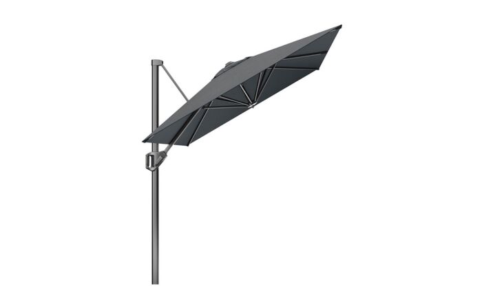 Platinum Voyager T1 3m x 2m Oblong Anthracite Parasol - Includes Granite Base & FREE Cover