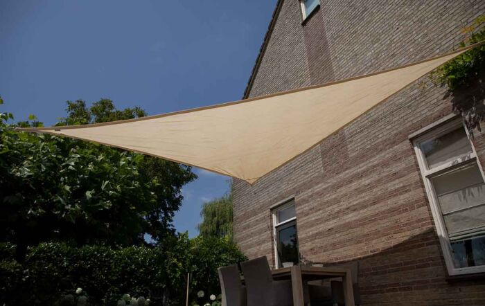 Platinum 5m Triangle Shade Sail Off-White