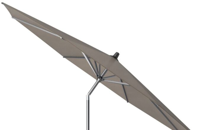 Platinum Riva 3mt Premium Round Havana Taupe parasol & 25kg Base