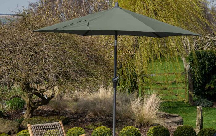 Platinum Riva Table Parasol - Olive Green 3 Metre