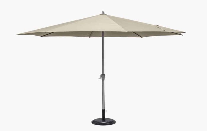 Platinum Riva 3.5m Round Champagne Parasol
