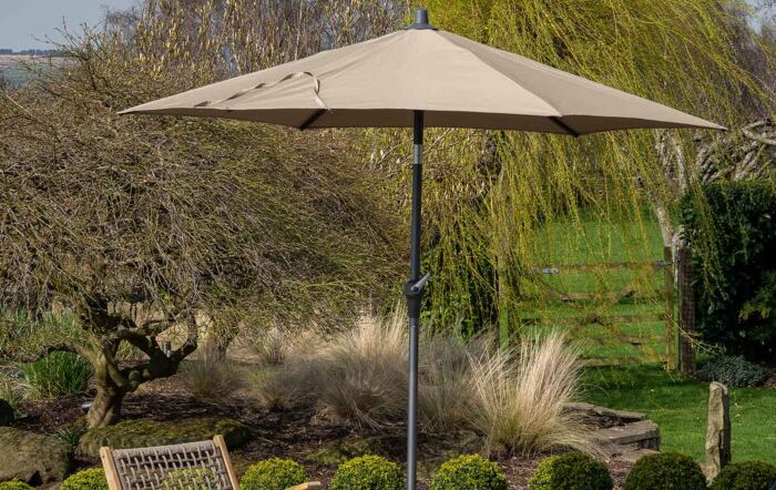 Platinum Riva Platinum Table Parasol - Taupe 3 Metre
