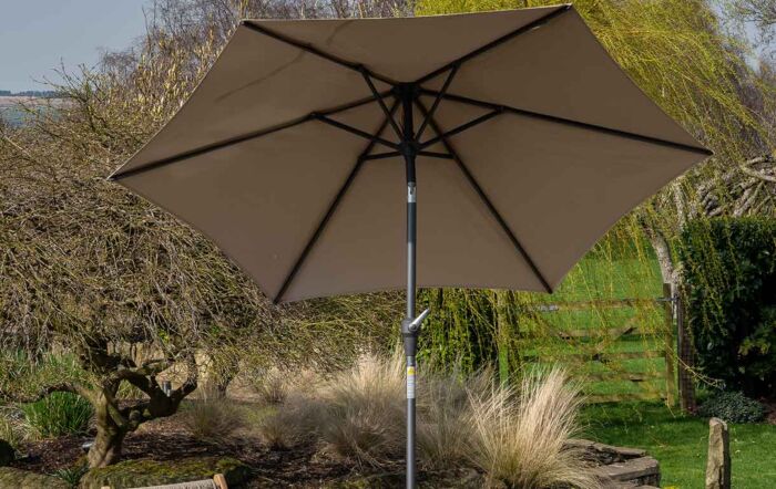 Platinum Riva Platinum Table Parasol - Taupe 3 Metre
