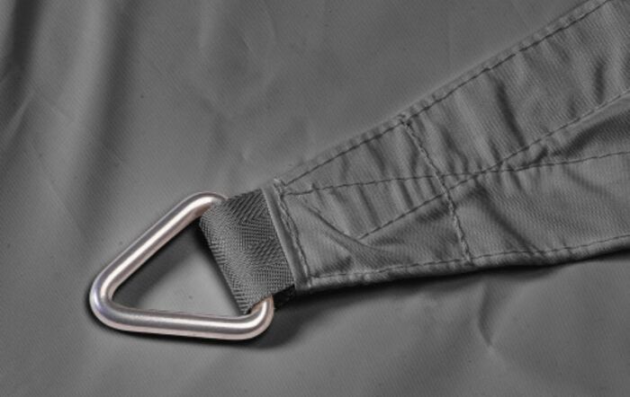 Platinum 3.6m Square Shade Sail Grey