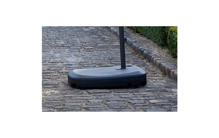 Bramblecrest Gloucester 3 Metre Round Cantilever Parasol - Sand - with FREE Cover