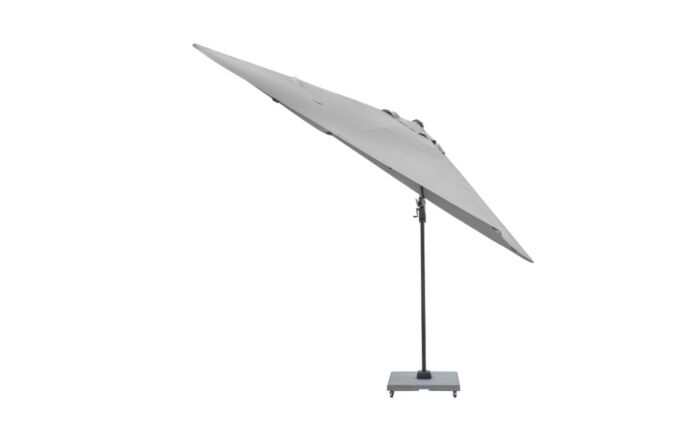 Platinum Voyager T2 2.7mt Free Arm Tilting Parasol Grey with Wheeled Base